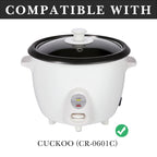 Linkidea Stainless Steel Steamer Basket Insert Compatible with CUCKOO CR-0601C 6-Cup Rice Cooker, Steaming Rack Tray for Vegetables, Dumplings, Fish & More