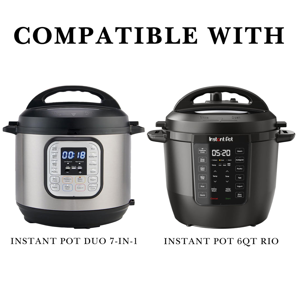 Linkidea Rice Cooker Stainless Steel Inner Pot Compatible with Instant Pot Duo 7-in-1, Dishwasher Safe, No Coating Replacement Bowl