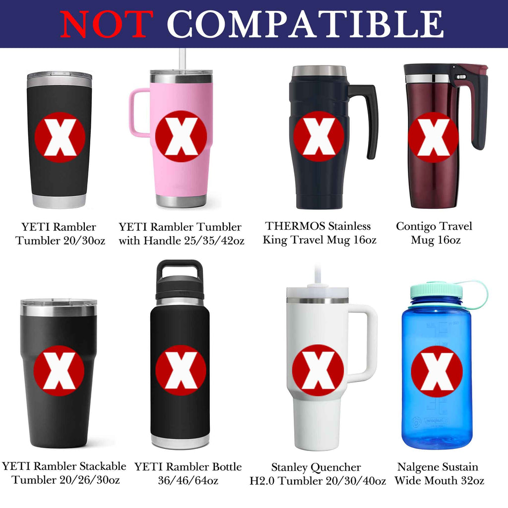 Linkidea Water Bottle Carrier Compatible with YETI Rambler Bottle 18oz/26oz, Owala FreeSip 24oz, Waterbottle Sling Bag Holder with Shoulder Strap, Navy Blue