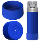 Linkidea 2 Pack Water Bottle Boot Compatible with Stanley Quick Flip GO 36oz, Silicone Waterbottle Bottom Bumper Protector (Navy Blue)