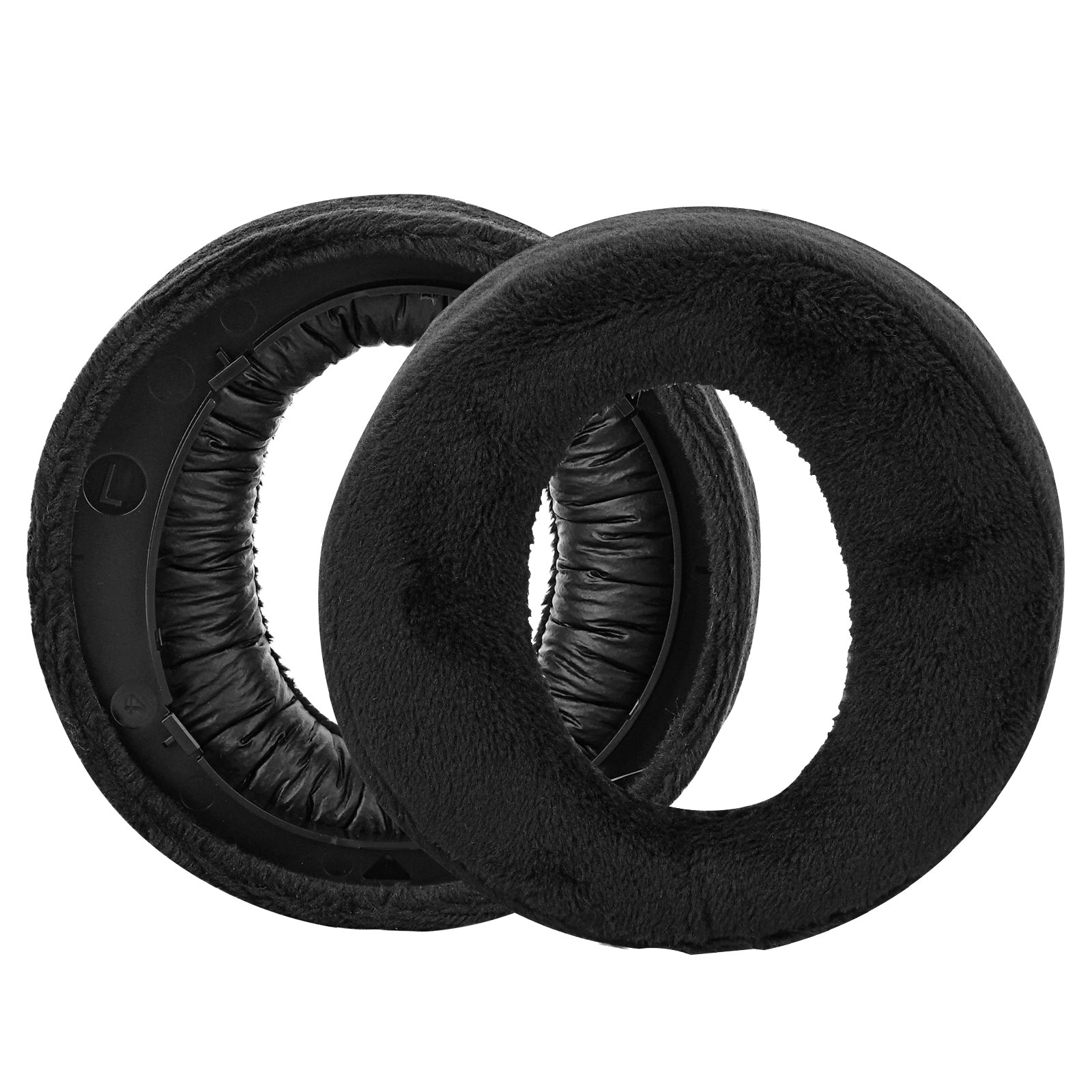 Linkidea Replacement Ear Pads for Sony PS5 PULSE 3D Headphones Ear Cushions, Headset Earpads (Velour / Black)