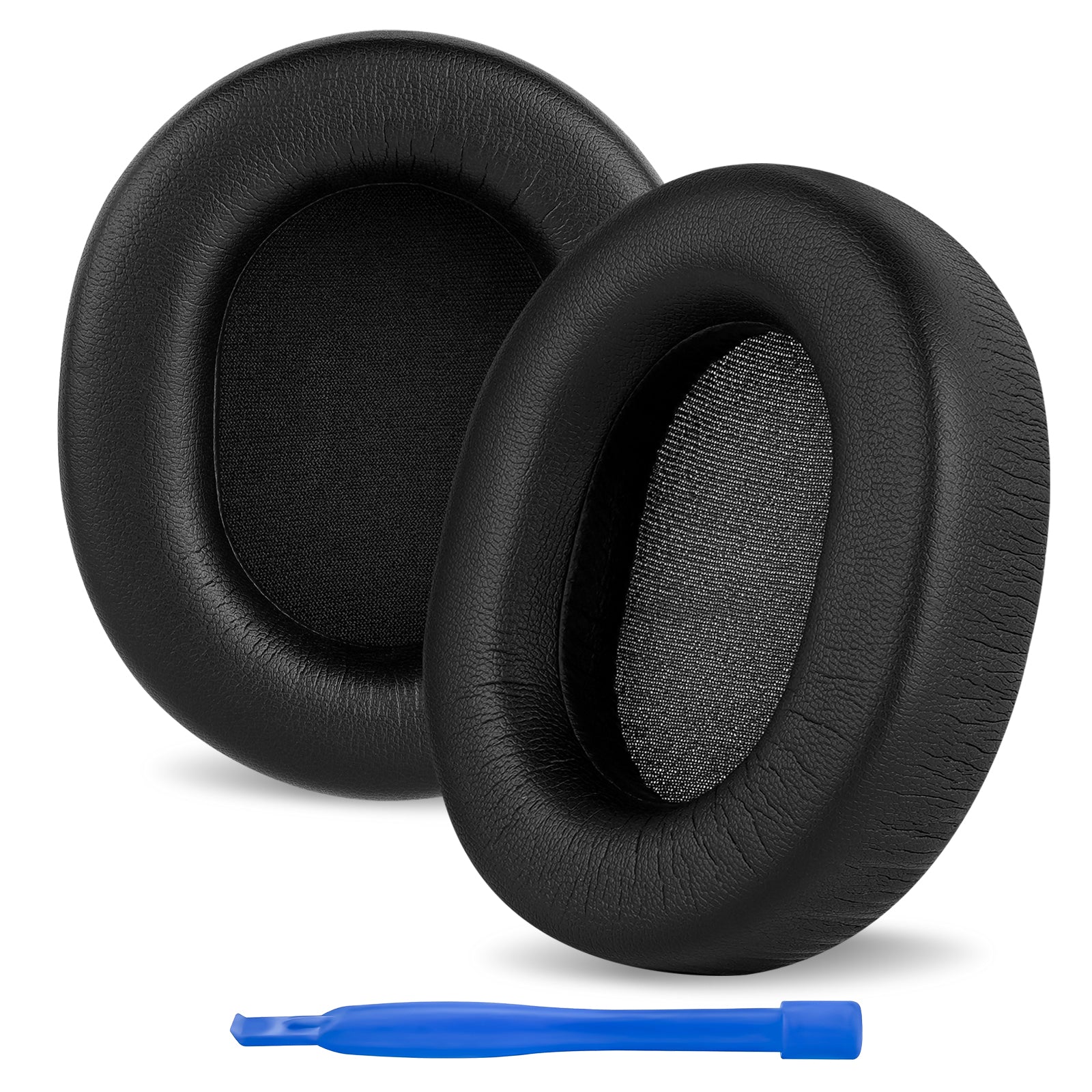 Replacement Ear Pads Compatible with SteelSeries ArctisPrime/ArctisPRO/Arctis 9X/Arctis7/Arctis5/Arctis3 Headphones ( Protein Leather / Black)
