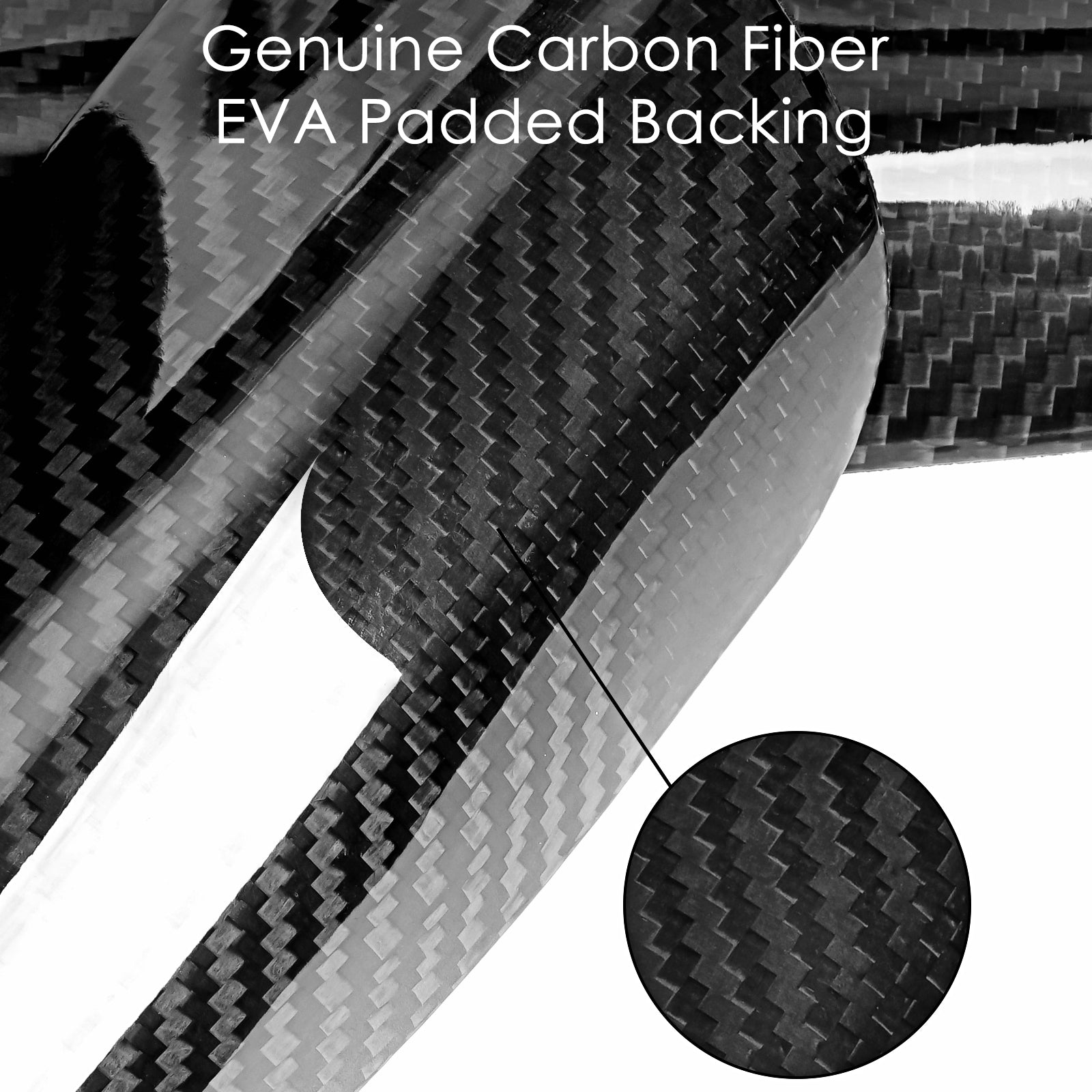 Carbon Fiber Soccer Shin Guards, Super Strong, Lightweight, Shock Resistance, Shin Protection with Portable Carrying Case and Shin Guard Sleeve (Black, Size L)