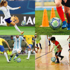 Linkidea Size 5 Glow in Dark Soccer Ball, Durable Vegan Leather Glowing Balls, Official Match Size Soccer with Good Visibility for Night Game or Training, Unique Gift for Outdoor