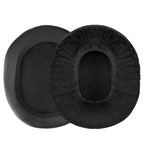 Linkidea Hybrid Velour Replacement Ear Pads for Audio-Technica ATH-M50X, M50XBT2, M40X, M70X and MSR7, Extra Thick Memory Foam Ear Cushions, Black