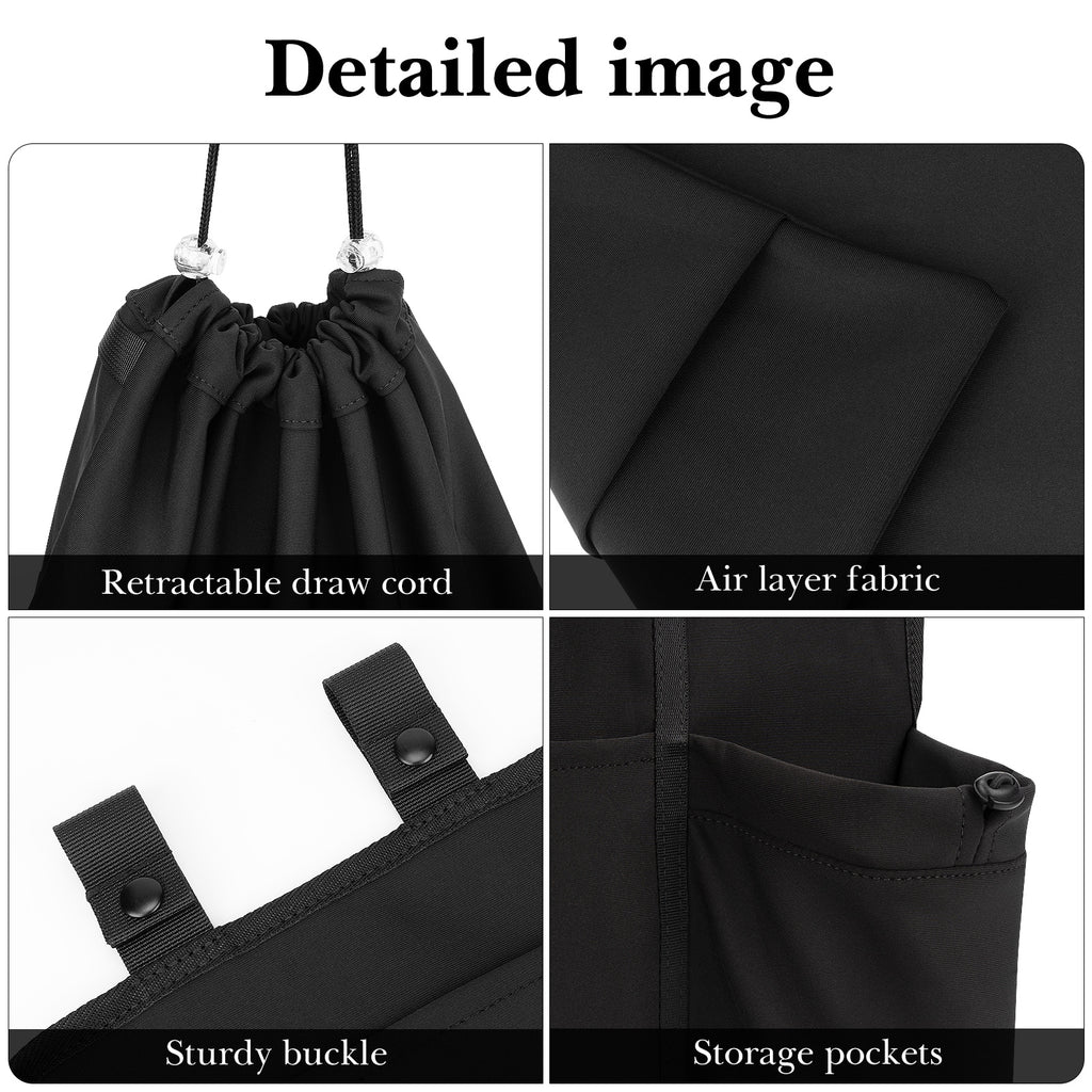 Linkidea Airplane Tray Table Cover with Under Desk Attachment Set, Travel Accessories for Seat Back Organize & Personal Item Storage, Washable Flight Accessories with Water Bottle Holder