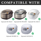 Linkidea Rice Cooker Stainless Steel Inner Pot Compatible with Zojirushi NL-AAC10,NS-TSC10, NS-WPC-10,NS-WAC10, NS-WAH10C, NS-TPC10XT, Dishwasher Safe, No Coating Replacement Bowl