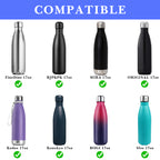 Linkidea Neoprene Water Bottle Carrier with Strap Compatible with S ORIGINAL, Koodee, MIRA 17oz Cola Shaped Bottle, Insulated Waterbottle Sling Bag with Shoulder Strap, Blue
