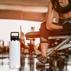 Linkidea Water Bottle Boot Compatible with YETI Rambler Bottle 36oz, Silicone Anti-Slip Waterbottle Bottom Sleeve Cover Protector, Bottle Bumper (Transparent / 2 Pack)