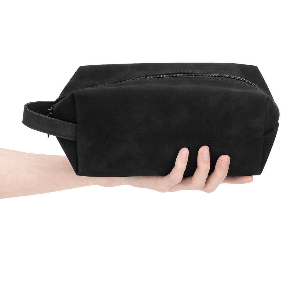 Linkidea Men's Travel Grooming Trimmer Bag, Beard & Body Accessories Organizer, Portable Shaver & Clipper Storage Pouch for Men, Compatible with Manscaped Lawn Mower 5.0, 4.0, 3.0 (Black)