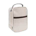Linkidea Food Jar Insulated Bag, Thermal Jar Bag with Pocket Portable for Office Work Outdoor Picnic, Compatible with 16 oz THERMOS, Hydrapeak, WOLFF, Goodful (Beige)