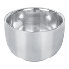 Linkidea Stainless Steel Heat Insulation Shaving Soap Cup, Durability Small Capacity Shaving Mug, Wet Razor Shave Cream Bowl for Men (Silver)