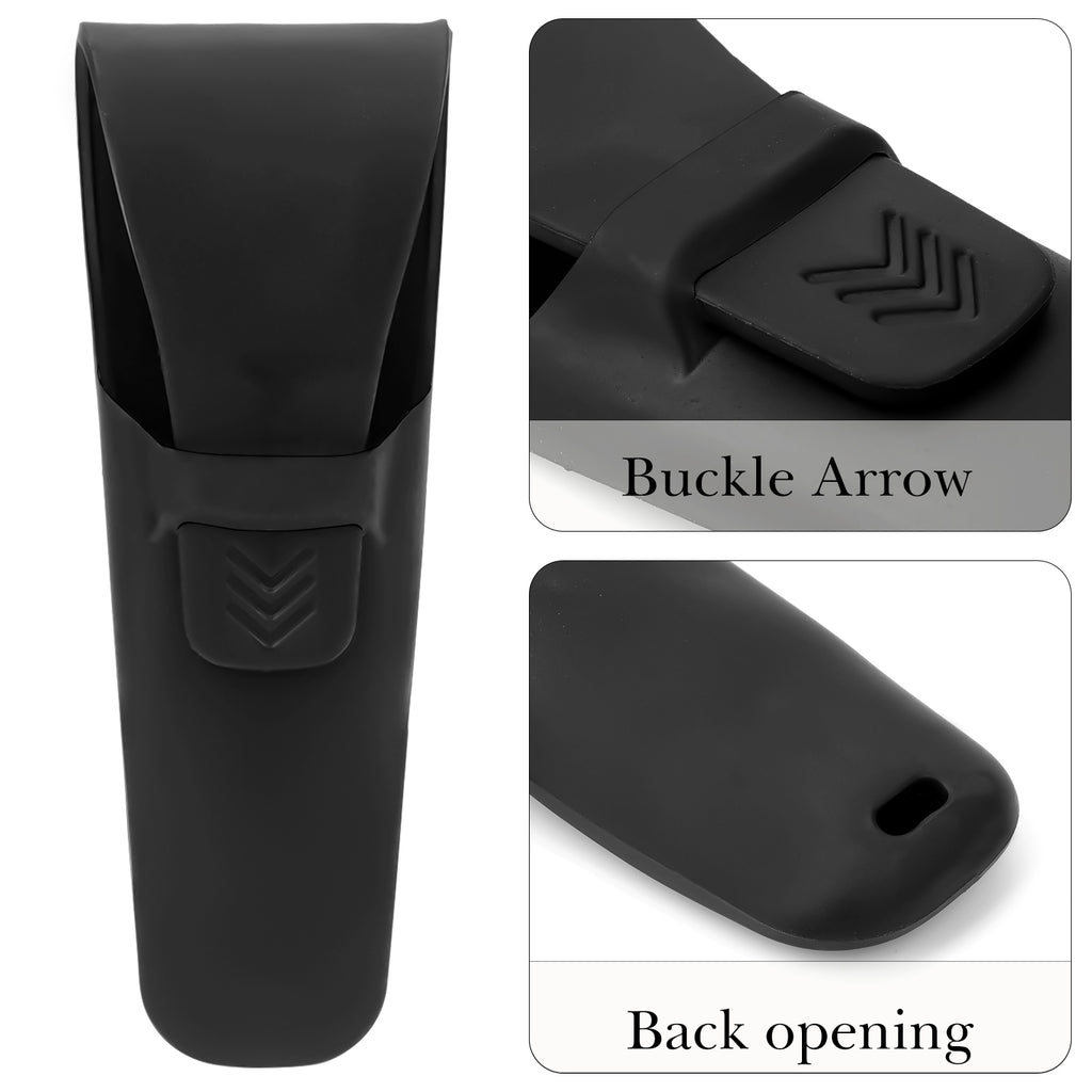 Linkidea 3 Pack Razor Travel Case for Men, Portable Razor Holder, Protective Shaving Razor Cover Compatible with Gillette Fusion 5 ProGlide, Fusion 5 Power, Mach3, Harry's Razors (Black)