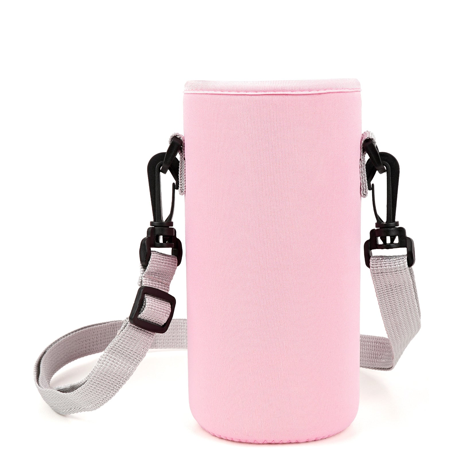 Linkidea Water Bottle Carrier with Strap Compatible with Simple Modern Summit Collection 32oz, Hydro Flask Wide Mouth, Waterbottle Sling Bag Holder with Shoulder Strap (Pink)