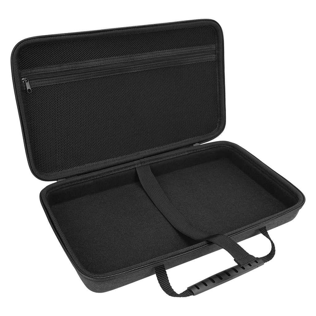 Linkidea Hardshell Case Compatible with Akai Professional MPK Mini MK3 - 25-Key Ultra-Portable USB MIDI Drum Pad and Keyboard Controller Protective Cover (Dark Grey)