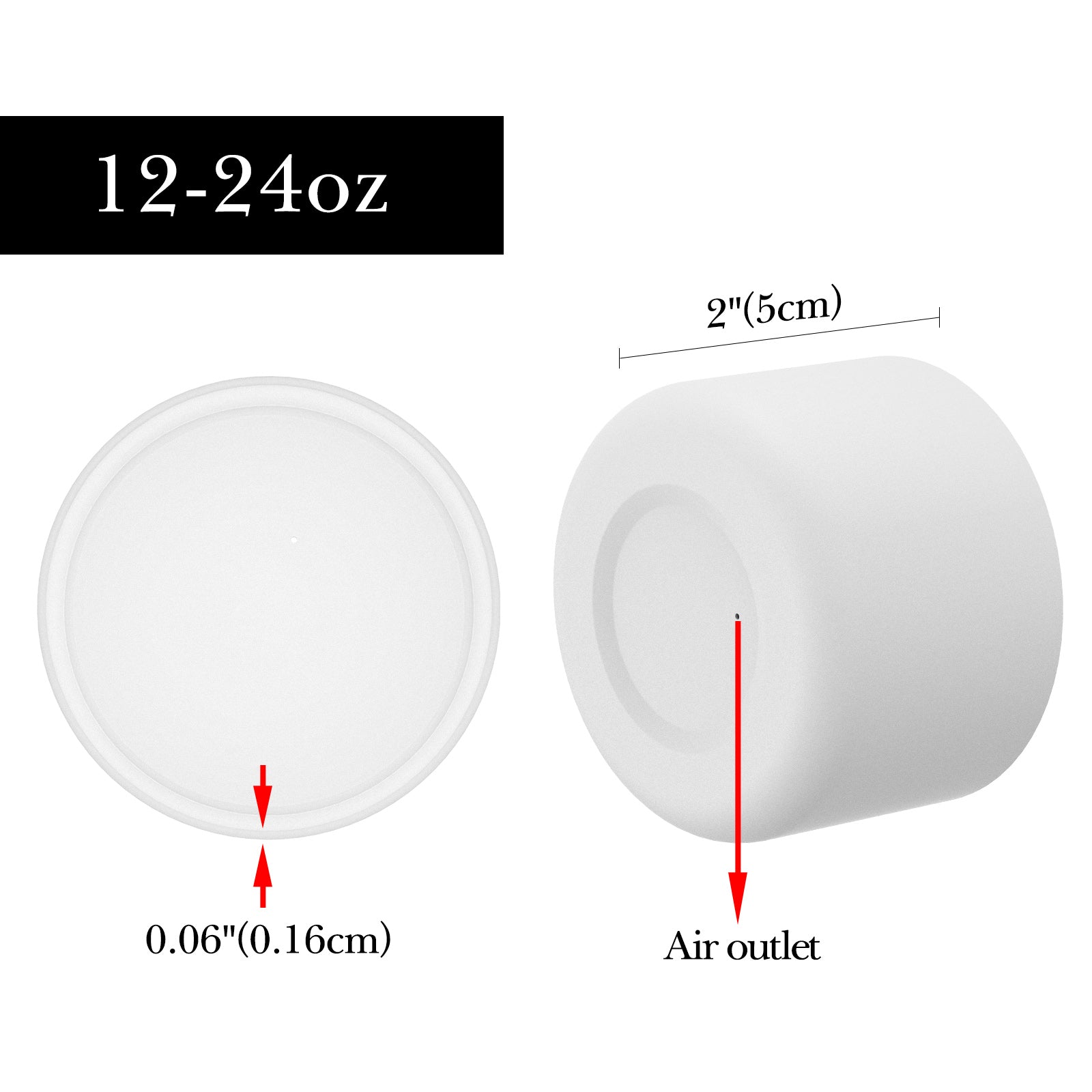 Linkidea 2 Pack Water Bottle Boot Compatible with Hydro Flask Wide Mouth 12oz/14oz/16oz/18oz/20oz, Silicone Bottle Bottom Sleeve Bumper Protector (White)
