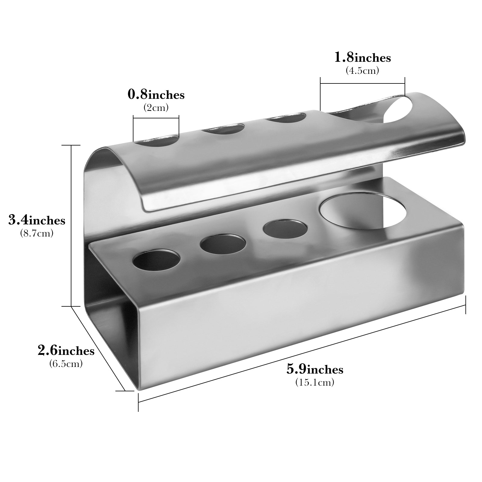 Linkidea Countertop Toothbrush Holder for Shower, Stainless Steel Stand for Manual Toothbrush, Toothpaste, 4 Slot Organizer Compatible with Colgate ExtraClean, Oral-B CrossAction