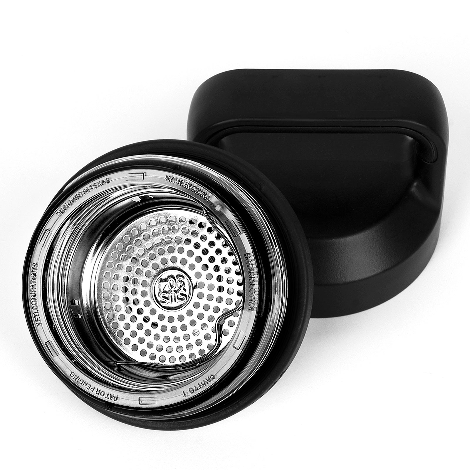Linkidea 304 Stainless Steel Tea Strainer Compatible with YETI Rambler Bottle 18oz/26oz/36oz/46oz/64oz Chug and MagDock Caps, Ice Strainer Filter Blocker Fruit Stopper, 2 Pack