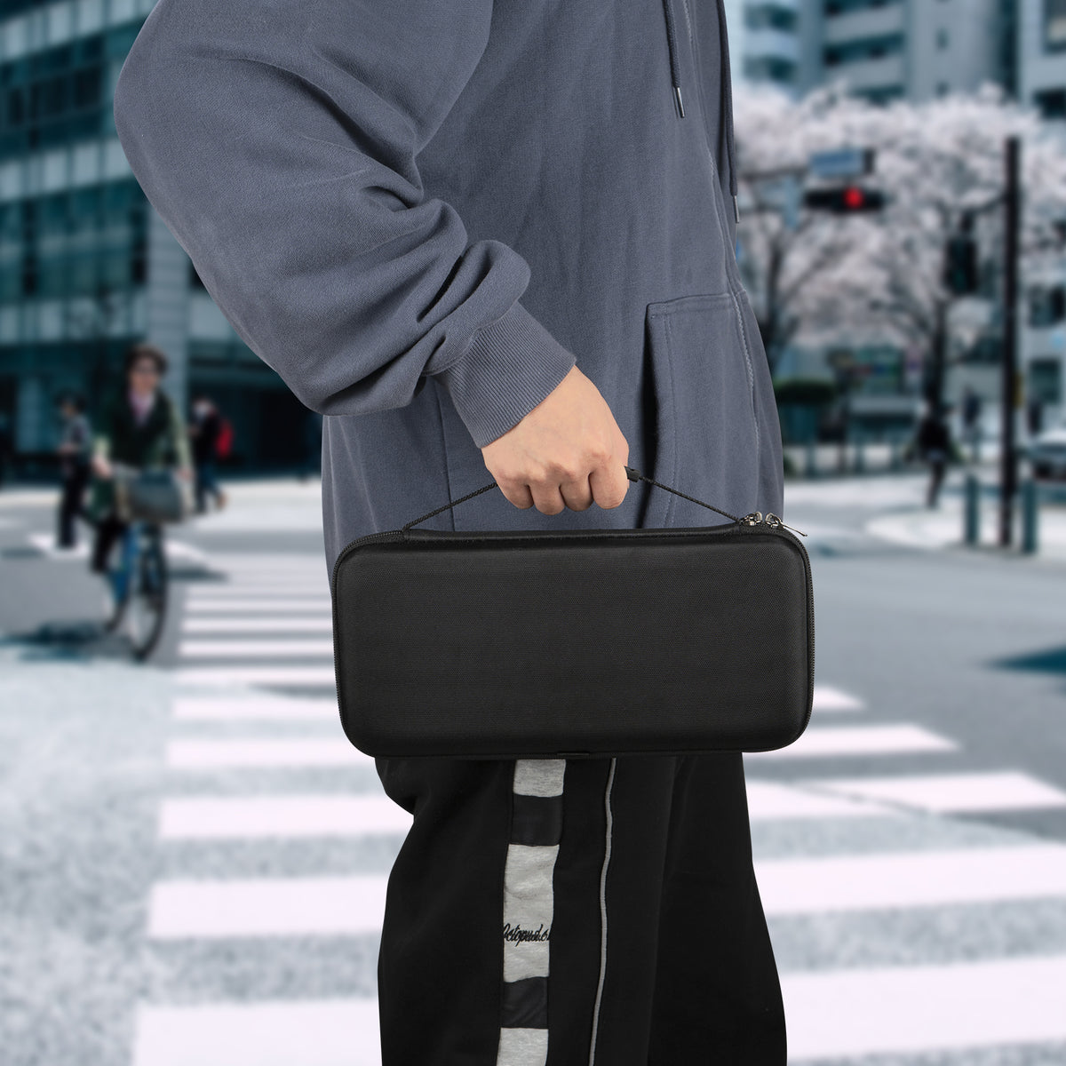 Linkidea Keyboard Hard Shell Travel Carrying Case, Compatible with Logitech K380, Logitech Pebble Keys 2 K380s