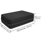 Linkidea Hard Battery Storage Container, Organizer Box with Tester BT-168, Safe Carrying Battery Case Holder - Holds 148 Various Sizes AA AAA 9V C D Batteries with Battery Tester