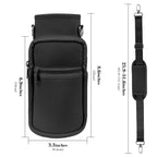 Linkidea Blender Storage Bag, Mini Blender Carrying Bag with Shoulder Strap, Compatible with Ninja BC151NV/BC51NV/BC151BK/BC151CR/ BC151PK/ BC151LD/ BC151BK Blast Portable Blender (Black)