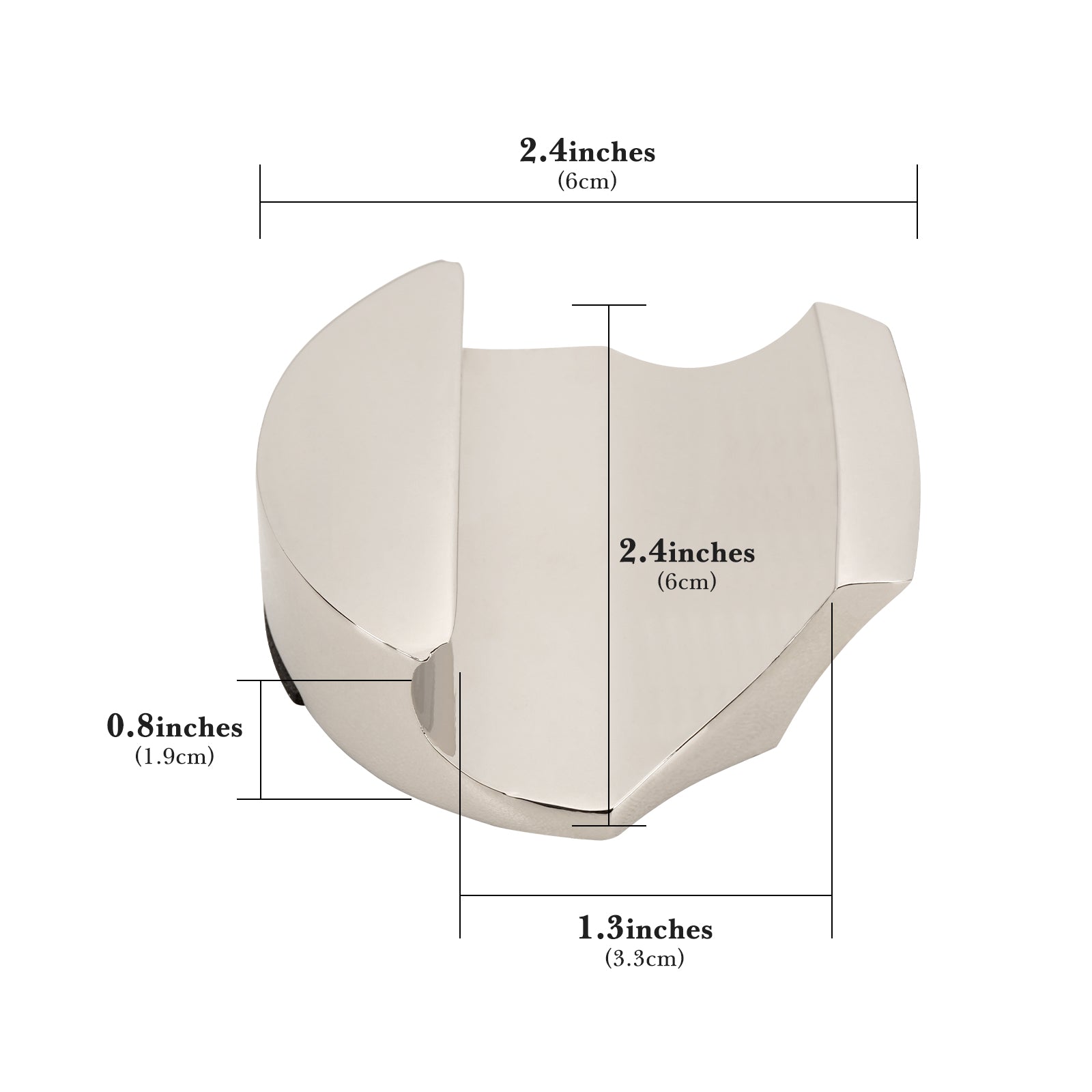 Linkidea Stainless Steel Shaver Holder, Men's Razor Holder with Anti-Slip Pad, Razor Stand Compatible with Merkur, Parker, Vikings Blade, Rockwell Most of Manual Razor (Nickel Color)