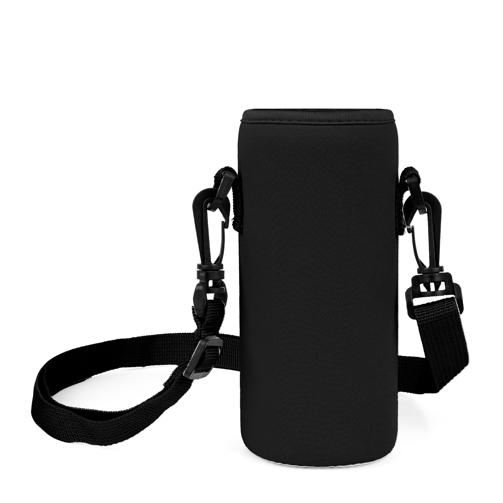 Linkidea Water Bottle Carrier with Strap Compatible with Simple Modern Summit Collection 22oz, Hydro Flask Wide Mouth, Waterbottle Sling Bag Holder with Shoulder Strap (Black)