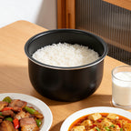 Linkidea Rice Cooker Aluminum Inner Pot Compatible with TOSHIBA RC-5DSTUS(H), Nonstick Replacement Bowl