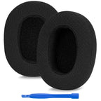 Replacement Ear Pads for Skullcandy Crusher Wireless/Evo/ANC, Hesh 3/Hesh EVO/Hesh ANC Headphones, Headset Earpads ( Mesh Fabric / Black)