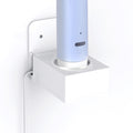 Linkidea Wall Mount Electric Toothbrush Charger Holder, Self Adhesive Tooth Brush Stand for Bathroom, Powered Toothbrush Stand Compatible with Oral-B iO 3/5, Smart Pro (Oval Charger Only)