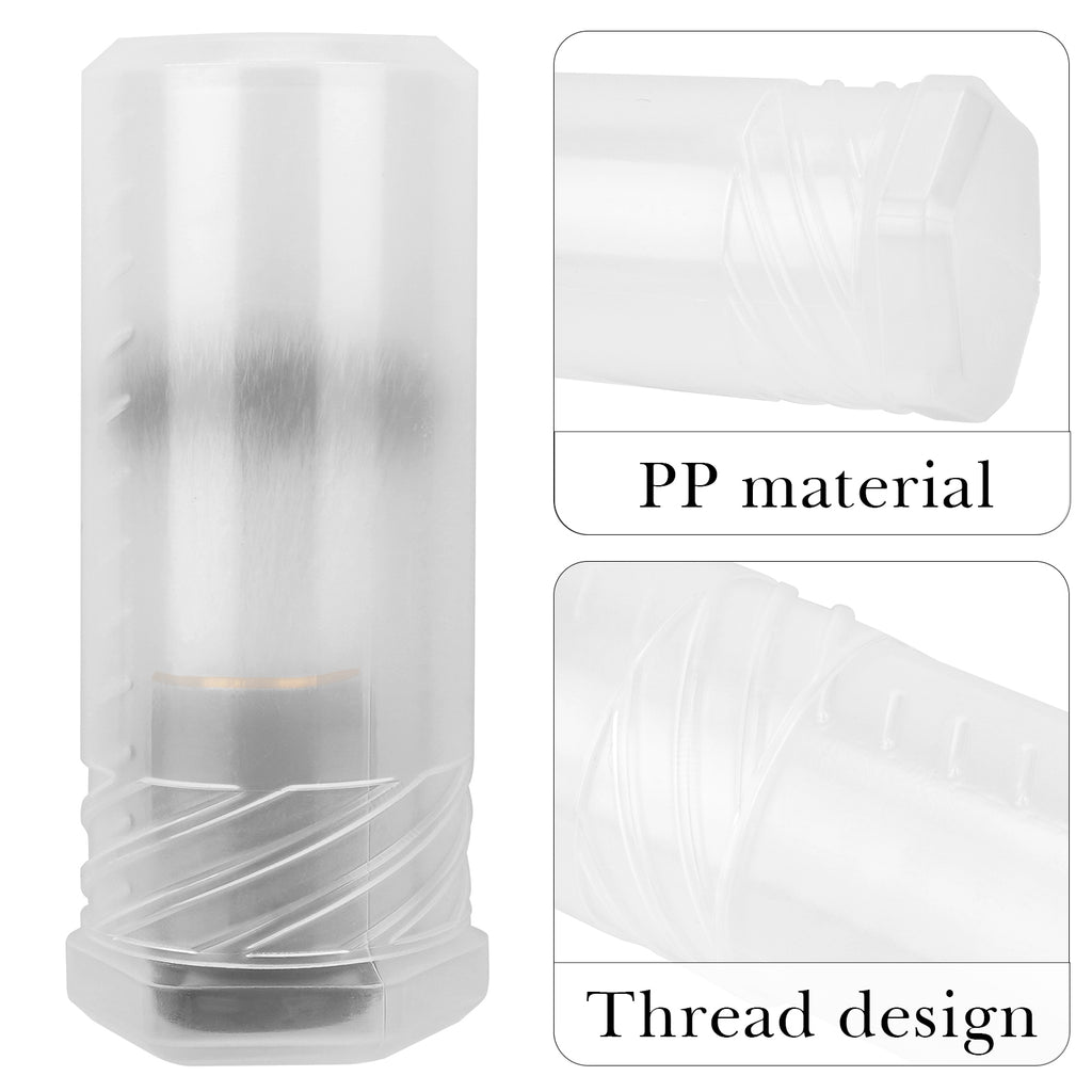 Linkidea 2 Pack Travel Case with Waterproof Holder for Shaving Brushes, Portable Grooming Organizer for Men, Compatible with Large Brush (White)