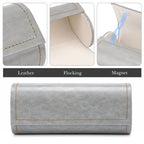 Extra Large Hard Shell Sunglasses Case, Oversized Sun Glasses Storage Organizer Compatible with RayBan RB8097 RB8089 RB4098 Persol PO3352S PO3328S PO3311S (XL / Grey)