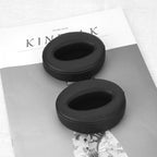 Linkidea Ear Pads for Sennheiser HD 4.50BT/ 4.50BTNC/ 4.40BT/ 4.30G/ 4.20S/ 458BT/ 450 Headphones Ear Cushions, Headset Earpads ( Protein Leather / Black)