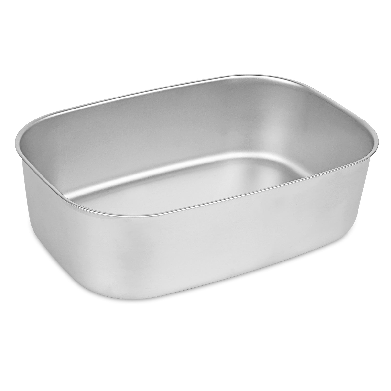 Linkidea 304 Stainless Steel Electric Lunch Box Inner Container, Compatible with 1.5L SOHIDA Electric Box, Removable Reusable Tray, Food Replace Container (Silver)