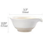 Linkidea Ceramic Shaving Bowl, Shaving Soap Lather Mug Cup for Men, Wide Mouth Barber Beard Wet Razor Shave Cream Cup