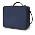 Linkidea Large Capacity Insulated 12 Can Lunch Cooler, Hard Shell Molded Bottom, Water-Resistant Exterior, Day Trip Lunch Box, Reusable Lightweight Cooler Bag (Navy Blue)