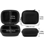 Linkidea Earbuds Case Holder Compatible with Bose QuietComfort Earbuds II, Ultra Open, Replacement Hard Shell Portable Carrying Bag (Black)