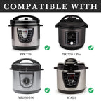 Linkidea Rice Cooker Stainless Steel Inner Pot Compatible with Instant Pot Model PPC770, PPC771, Dishwasher Safe, No Coating Replacement Bowl