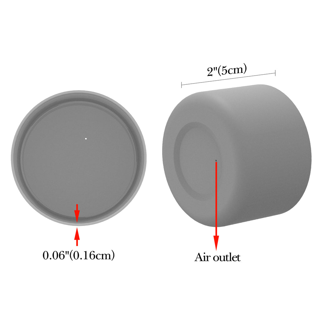 Linkidea 2 Pack Water Bottle Boot Compatible with Hydro Flask Wide Mouth 12oz/14oz/16oz/18oz/20oz, Silicone Bottle Bottom Sleeve Bumper Protector (Gray)