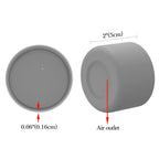 Linkidea 2 Pack Water Bottle Boot Compatible with Hydro Flask Wide Mouth 12oz/14oz/16oz/18oz/20oz, Silicone Bottle Bottom Sleeve Bumper Protector (Gray)