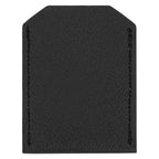 Linkidea 4 Pack Safety Razor Head Protector Cover, Shaving Travel Cover Handmade, Double Edge Safe Shaver Travel Accessories (Black)