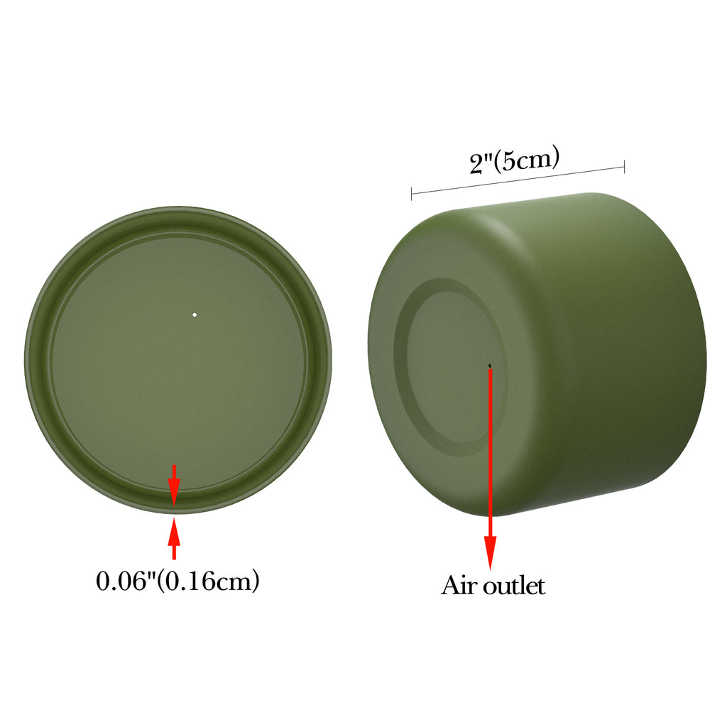 Linkidea 2 Pack Water Bottle Boot Compatible with Hydro Flask Wide Mouth 12oz/14oz/16oz/18oz/20oz, Silicone Bottle Bottom Sleeve Bumper Protector (Army Green)