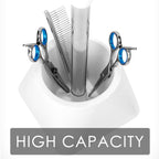 Linkidea Hair Dryer Styling Stand Hands-Free, Adjustable Height Lazy Blow Dryer Holder, 180 Degrees Rotating Hair Dryer Rack with Heavy Base for Home Salon