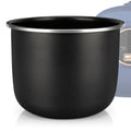 Linkidea Rice Cooker Aluminum Alloy Inner Pot Compatible with Bear DFB-B12W1, Nonstick Replacement Bowl