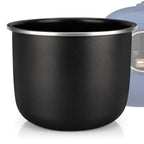 Linkidea Rice Cooker Aluminum Alloy Inner Pot Compatible with Bear DFB-B12W1, Nonstick Replacement Bowl