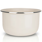 Linkidea Rice Cooker Ceramic Glaze Inner Pot Compatible with AROMA ARC-6106, Dishwasher Safe, Replacement Bowl