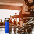 Linkidea Water Bottle Boot Compatible with YETI Rambler Jr. Kids 12oz, Rambler 12oz/18oz, Yonder 20oz/25oz, Silicone Anti-Slip Bottle Bottom Sleeve Bumper Protector (Navy Blue / 2 Pack)