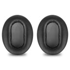 Replacement Ear Pads for SONY MDR-1AM2, MDR-1AM2/B Headphones Ear Cushions, Headset Earpads (Protein Leather / Black)