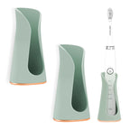 Linkidea Adhesive Electric Toothbrush Holder, Power Toothbrush Hanger Rack, Wallmount Tooth Brush Organizer Compatible with Oral-B iO Series, Philips Sonicare 5100/5300 (Green)
