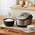 Linkidea Rice Cooker Aluminum Alloy Inner Pot Compatible with Zojirushi NS-LGC05XB,NS-LAC05, Dishwasher Safe, Replacement Bowl